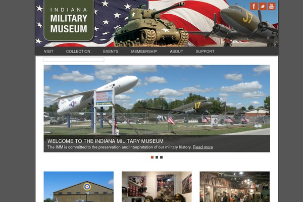 Parabola theme site design template sample