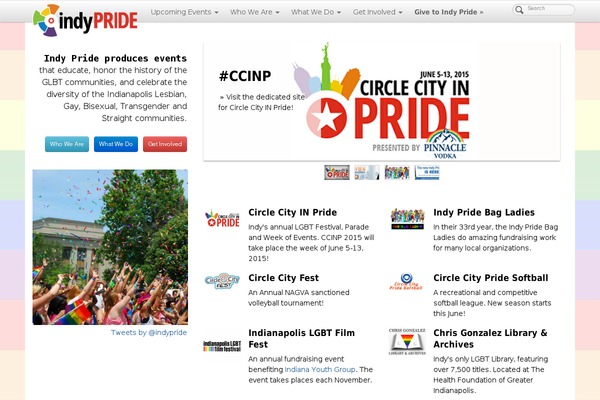 indypride.org site used Indy-pride