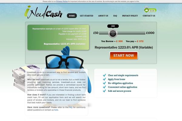 ineedcash WordPress theme, websites list used ineedcash theme ineedcash theme websites examples