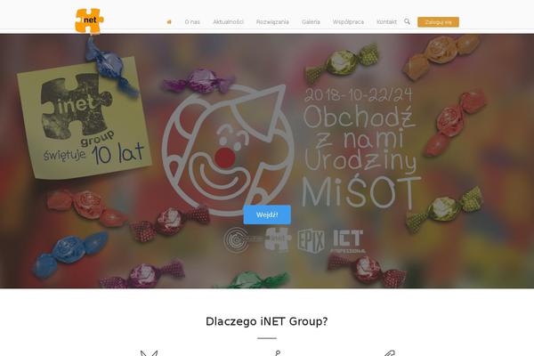 inetgroup.pl site used Siteorigin-north-child