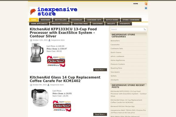 inexpensivestore.com site used Revize
