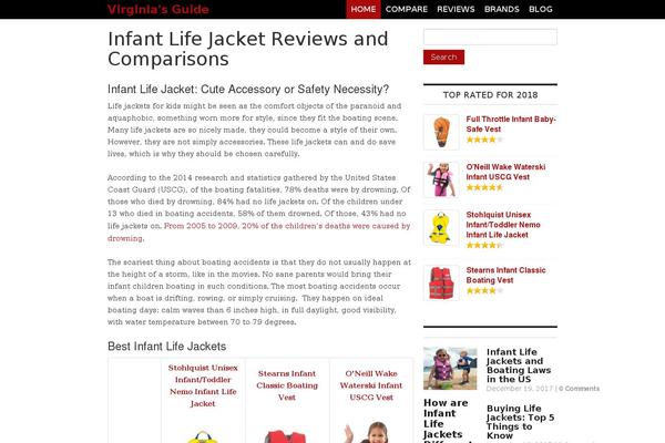 infant-life-jacket.com site used Aazon