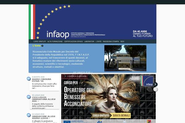 infaop.com site used Infaop_theme_2