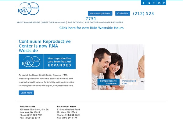 infertilityspecialistnewyork.com site used Rmany2013