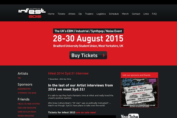Site using WordPress Content Slide plugin