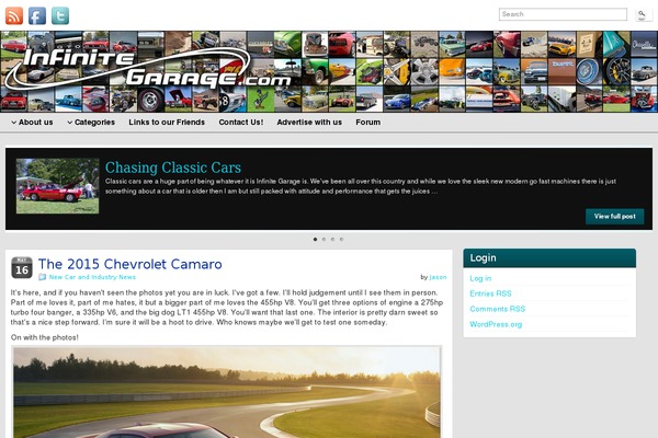 Graphene theme site design template sample