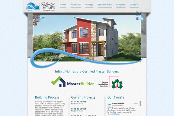 infinitihomes.ca site used Infinity_homes