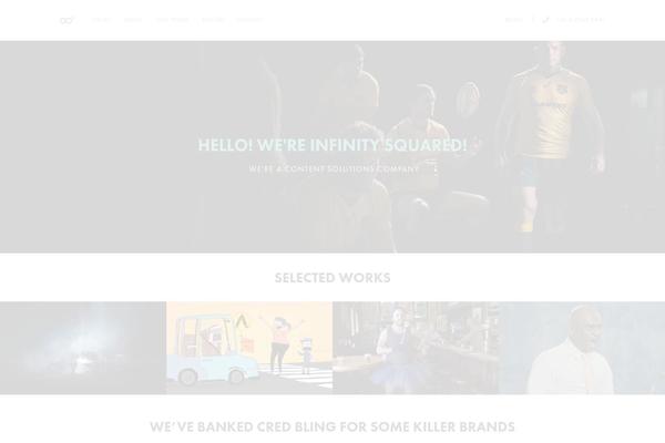 Cubrik theme site design template sample