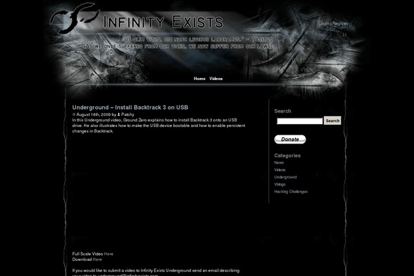 infinityexists.com site used Abstract1
