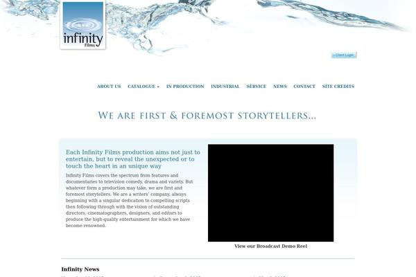 infinityfilms.ca site used Infinity-films