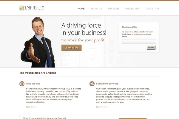 infinityincentives.com site used Iig