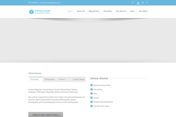 Avada theme site design template sample