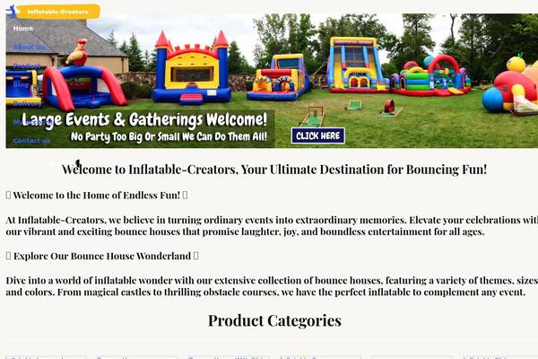 inflatable-creators.com site used Partytent-child