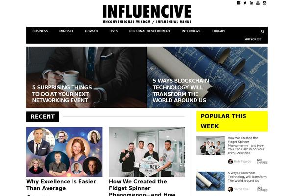 influencive.com site used Patch