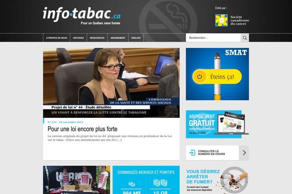 info-tabac.ca site used Webit