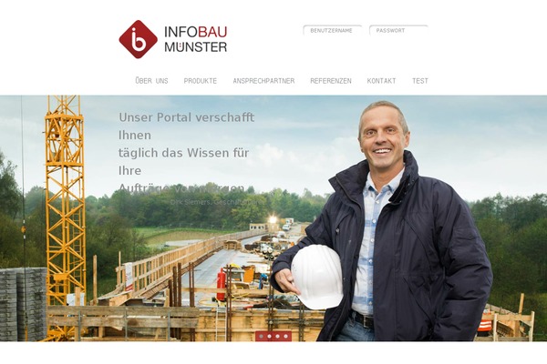 infobau-muenster.de site used Ibau