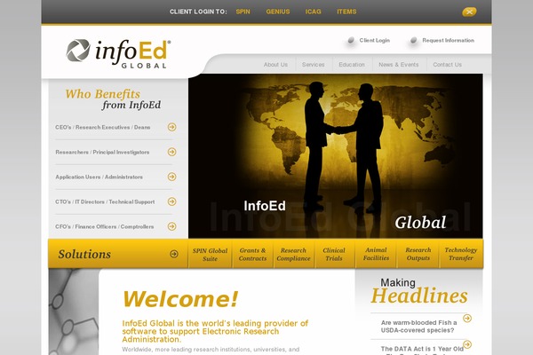 infoedglobal.com site used Ieglobal