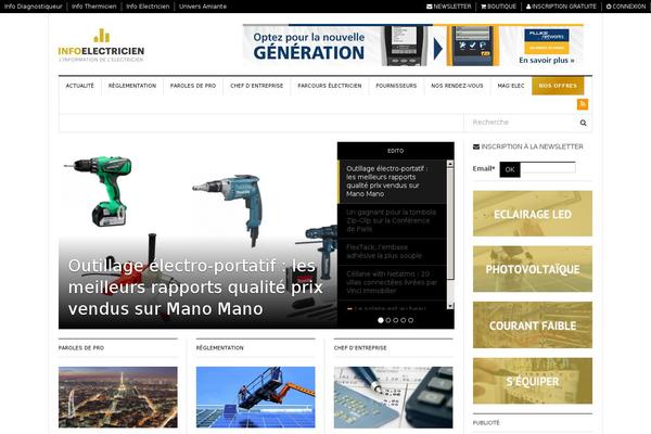 infoelectricien.com site used Infoelectricien