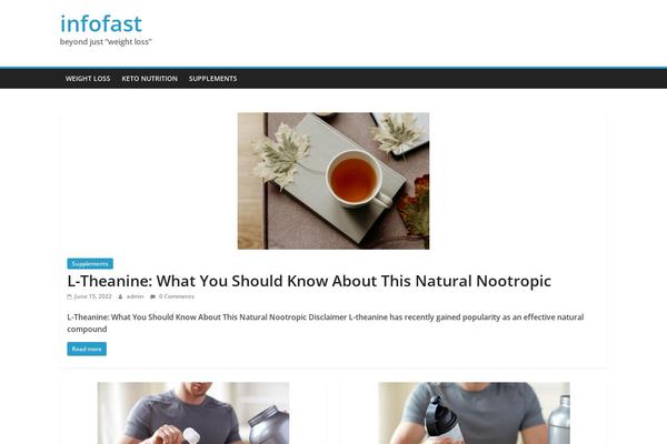 ColorMag theme site design template sample