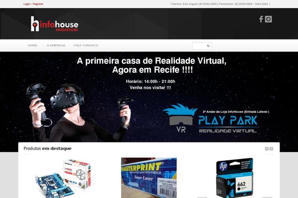 infohouse.com.br site used Webmarket