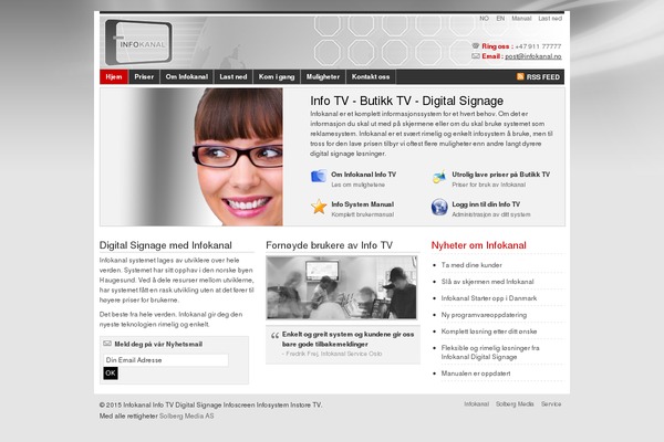 infokanaltv.com site used Wpremix2