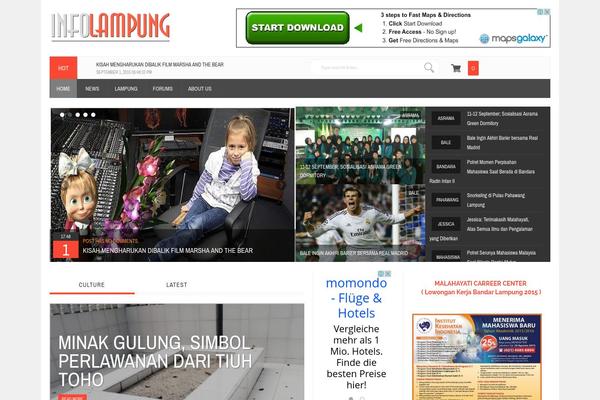 infolampung.com site used Spraymag