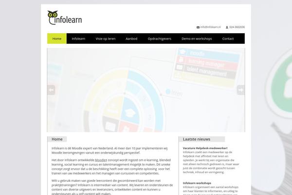 infolearn.nl site used Infolearn