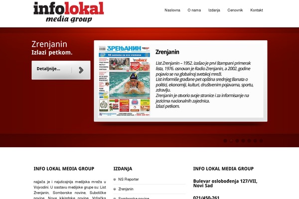 infolokalmediagroup.rs site used Prosto