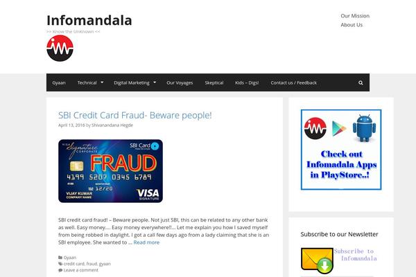 GeneratePress theme site design template sample