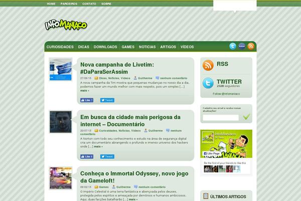 infomaniaco.com.br site used Info-2