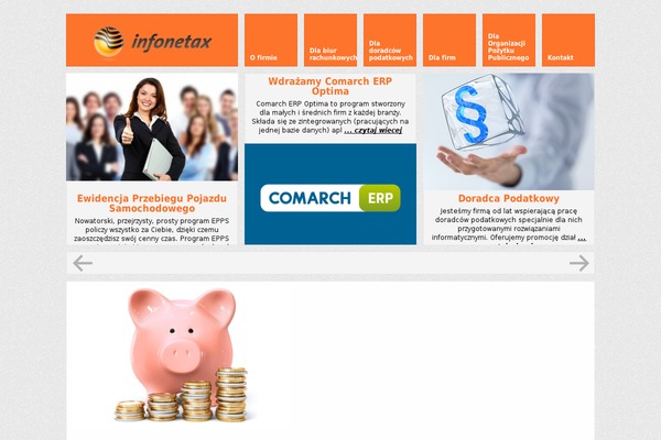 infonetax.pl site used Construction-child