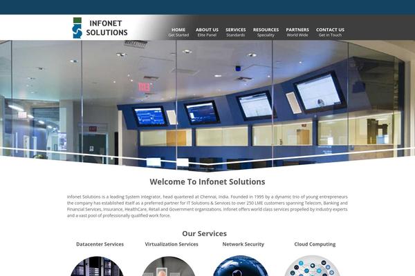 infonetsolutions.in site used Infonet