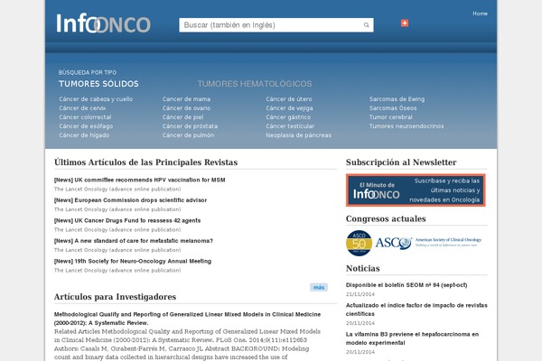 infoonco.es site used Oncobone