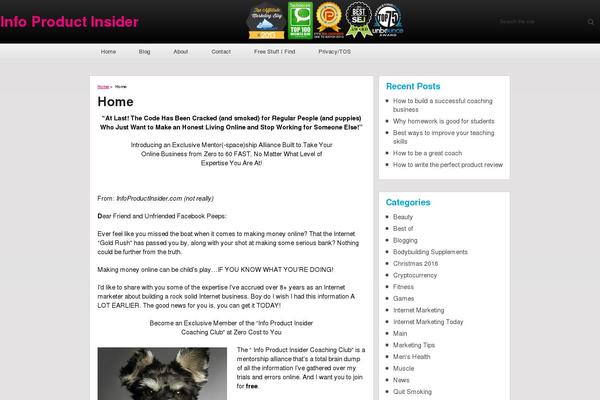 Mts_authority theme site design template sample