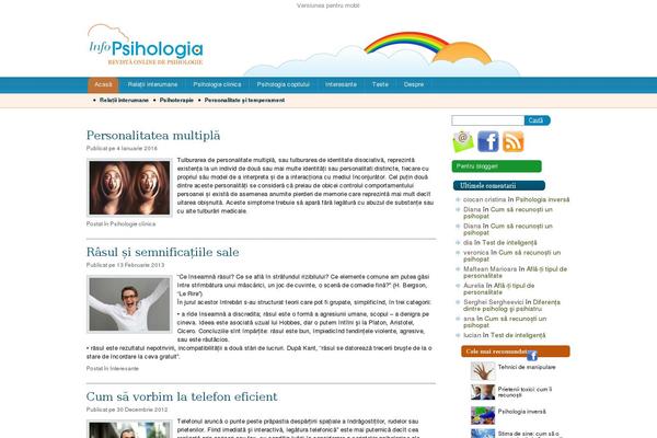 infopsihologia.ro site used Psihopedia