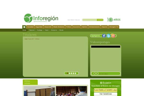 inforegion.pe site used Info