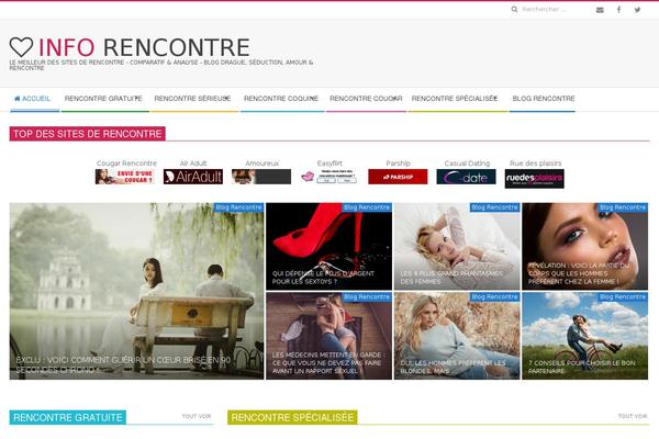 inforencontre.fr site used Magazine Hoot