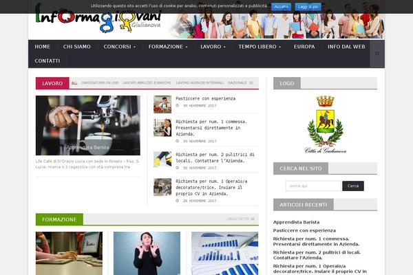 informagiovanigiulianova.it site used Novomag-theme-child