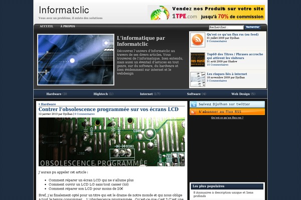 informatclic.com site used Informatclic