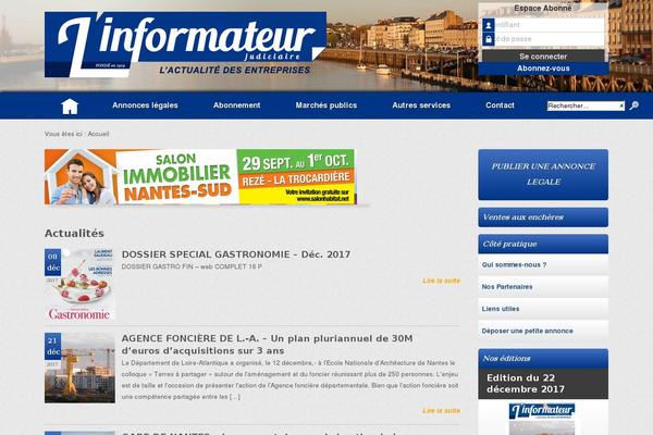 informateurjudiciaire.fr site used Informateur