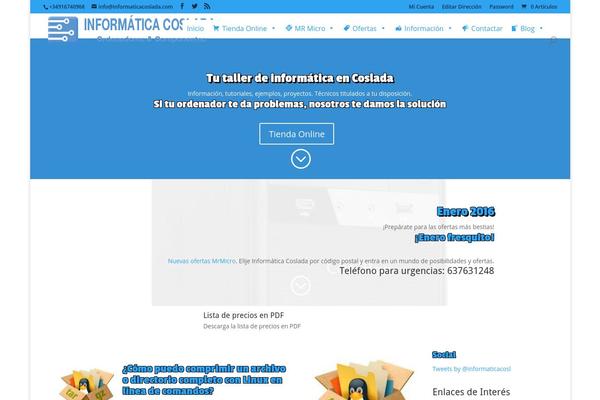 informaticacoslada.com site used Informaticacoslada