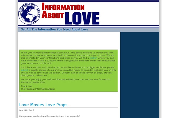 informationaboutlove.com site used Treatment