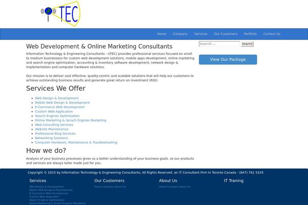 Newtech theme site design template sample