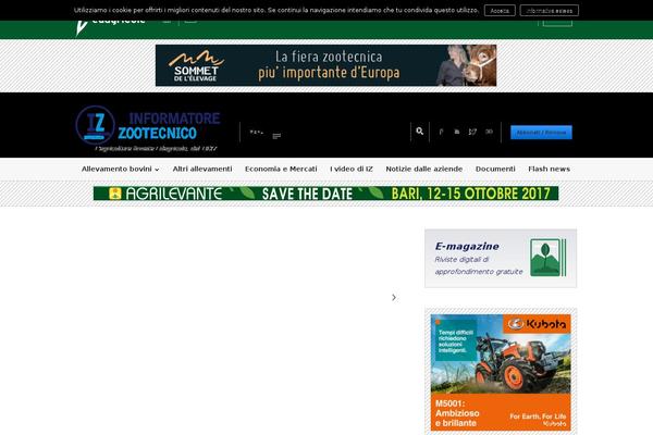 informatorezootecnico.it site used Newspaper-8.7