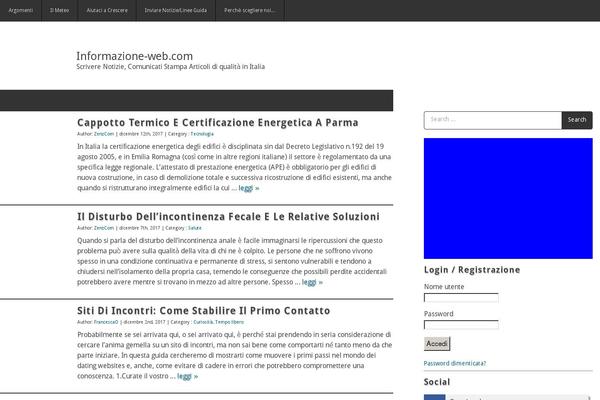 informazione-web.com site used dkNote