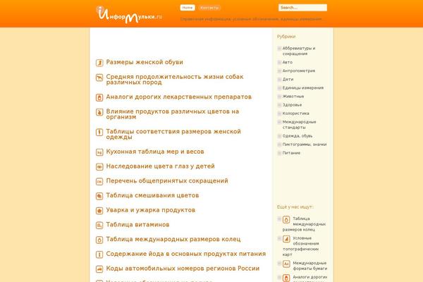 informulki.ru site used Obox