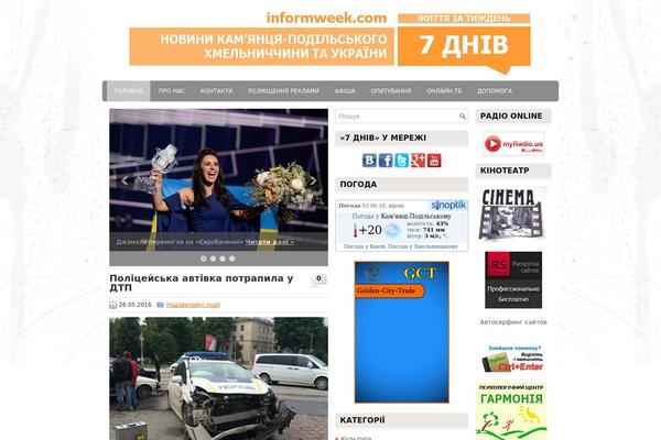 informweek.com site used Sidenewwpthemes