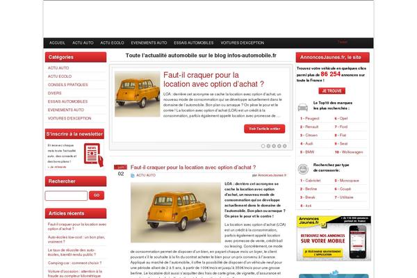infos-automobile.fr site used Graphene2