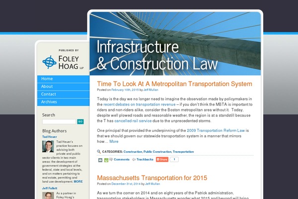 infrastructureandconstructionlaw.com site used Fohopoco