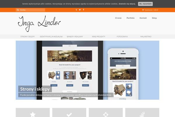Virtue theme site design template sample